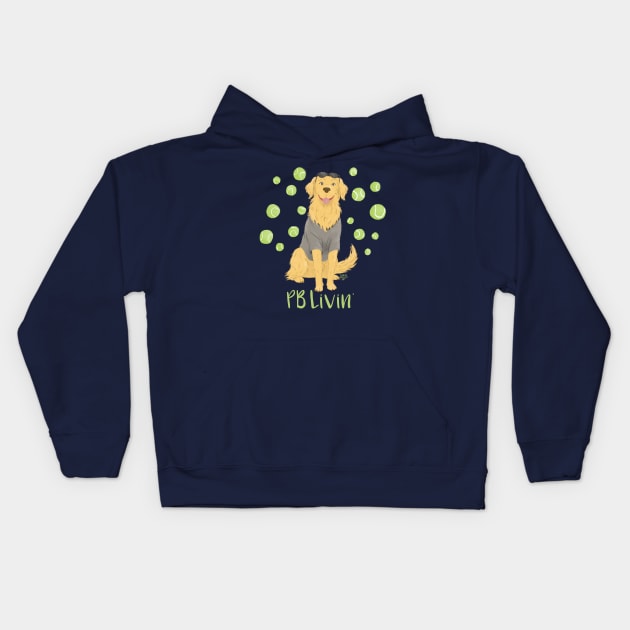 PB Livin' Kids Hoodie by SarahWrightArt